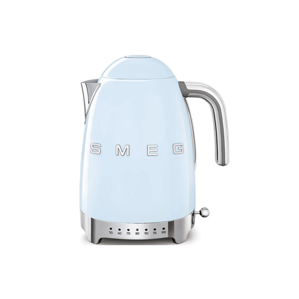 Smeg Pastel Mavi Isı Ayarlı Kettle KLF04PBEU (1.7lt) Hemen Al