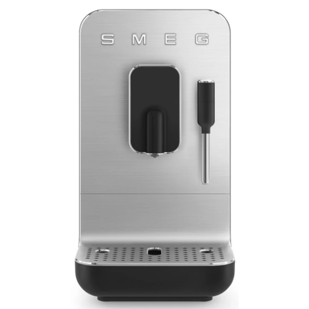 Smeg Mat Siyah Buhar Çubuklu Espresso Kahve Makinesi - BCC12BLMEU Hemen Al