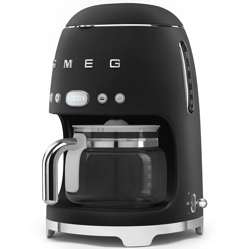 Smeg  Mat Siyah Filtre Kahve Makinesi - DCF02BLMEU Hemen Al