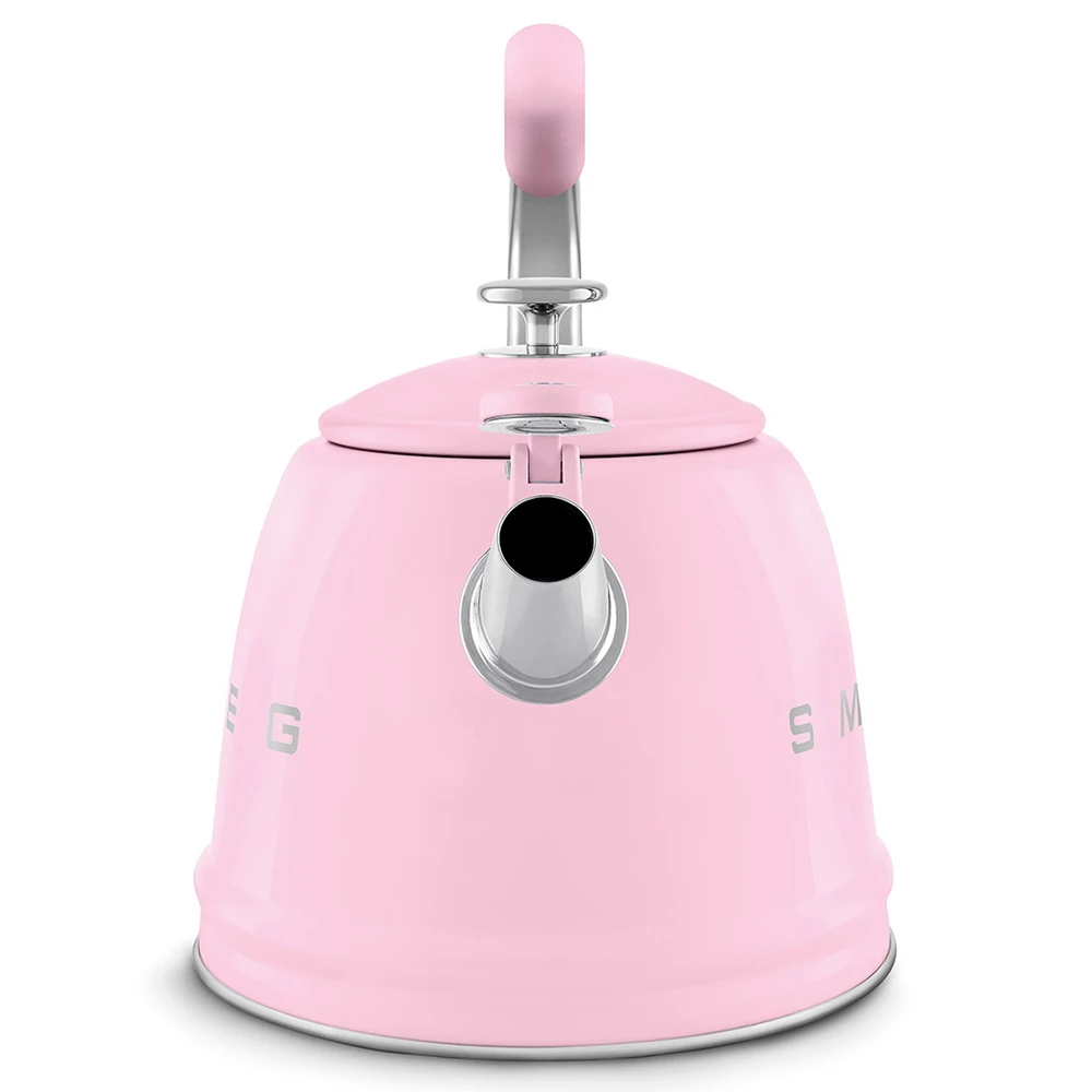 Smeg Düdüklü Pembe Retro Su Isıtıcı  - CKLW2001PK Hemen Al