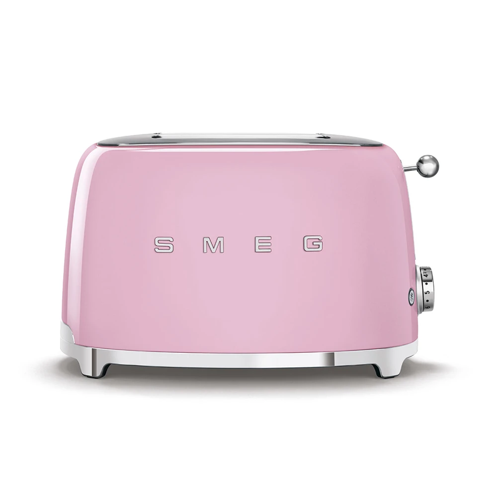 Smeg Pembe 2 Dilimli Ekmek Kızartma Makinesi TSF01PKEU Hemen Al