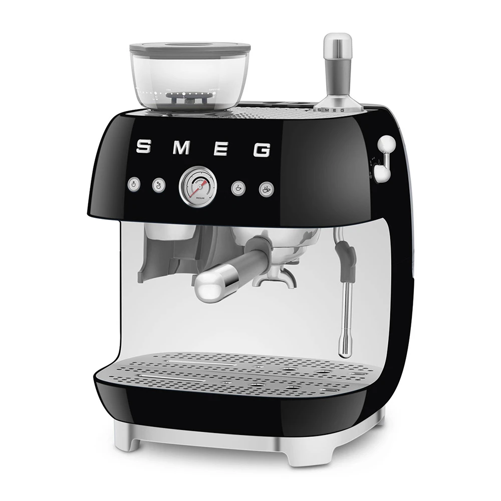 Smeg Siyah Öğütücülü Espresso Kahve Makinesi EGF03BLEU Hemen Al