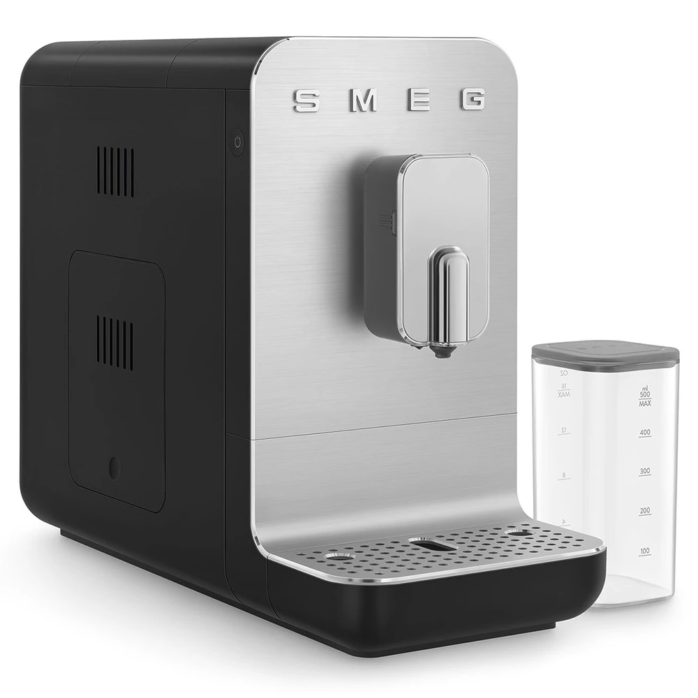 Smeg Siyah Süt Sistemli Otomatik Espresso Kahve Makinesi BCC13BLMEU Hemen Al