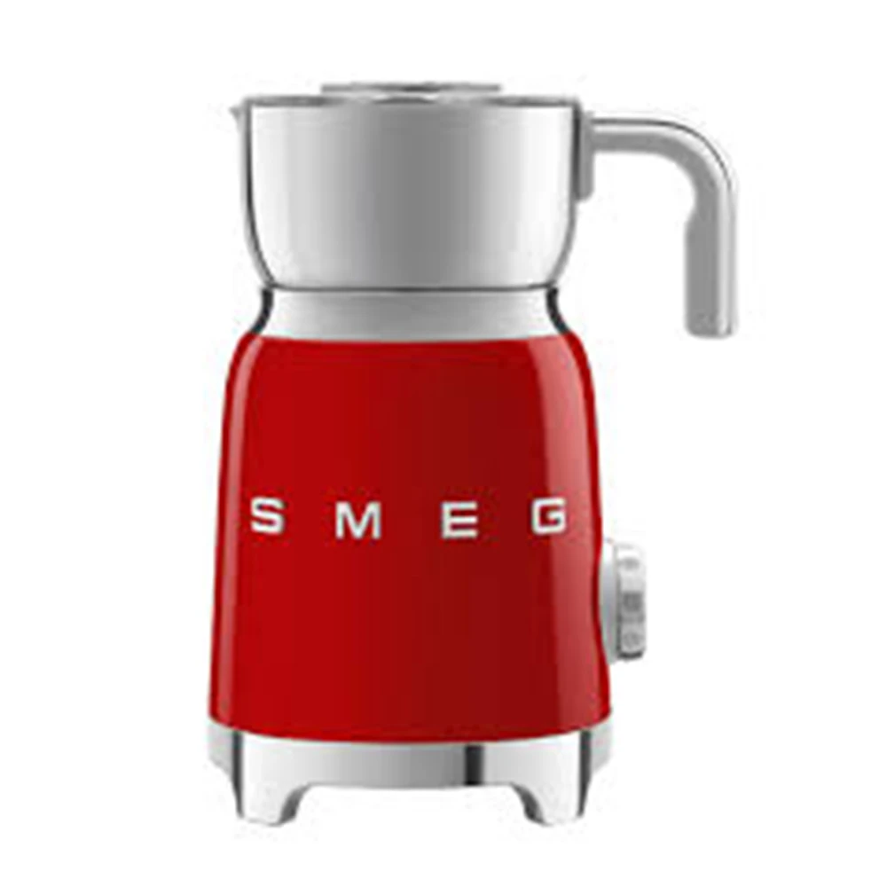 Smeg Kırmızı Süt Köpürtme Makinası MFF01RDEU Hemen Al