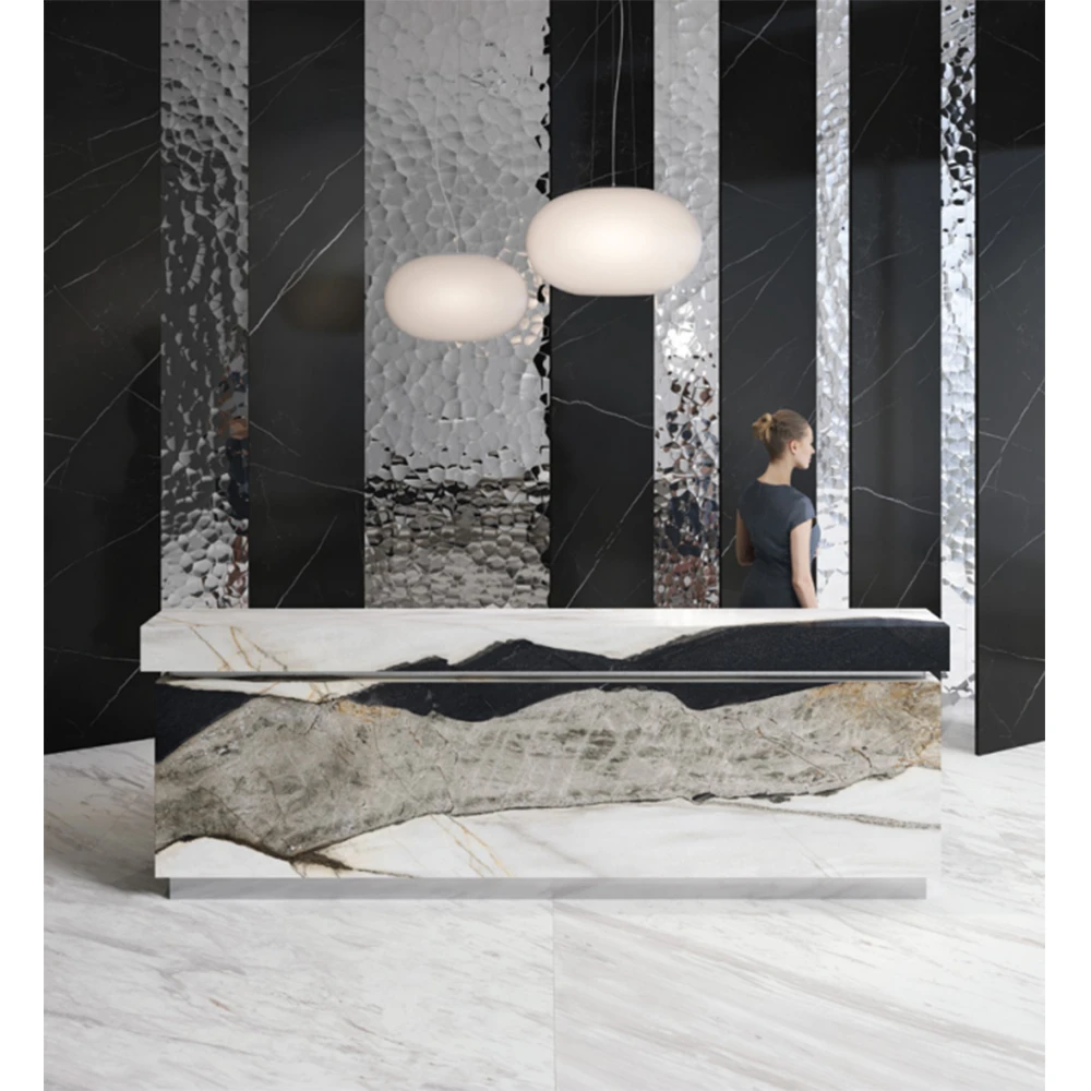 T-One Black Swan 12 mm Mat Porselen Tezgah 162x323 Hemen Al