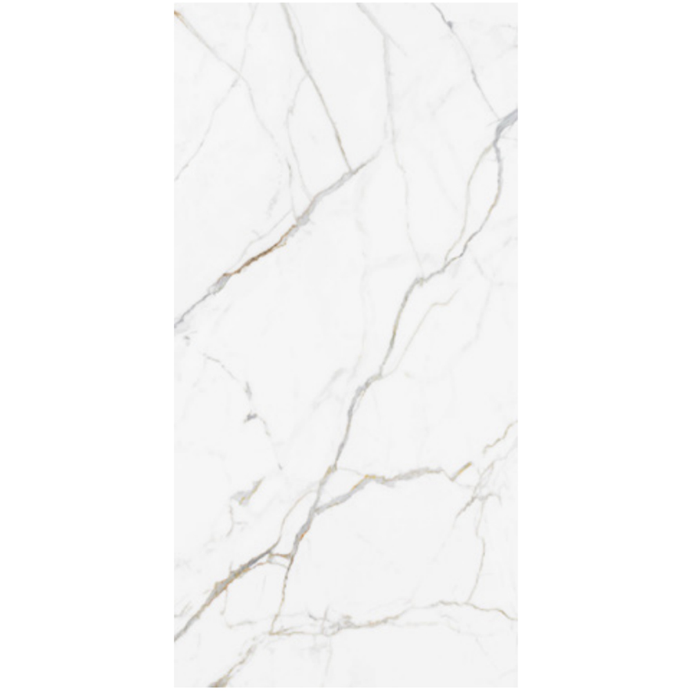 Kalebodur Calacatta Unique 6 mm Parlak Sinterflex Porselen Karo 120x280 Hemen Al
