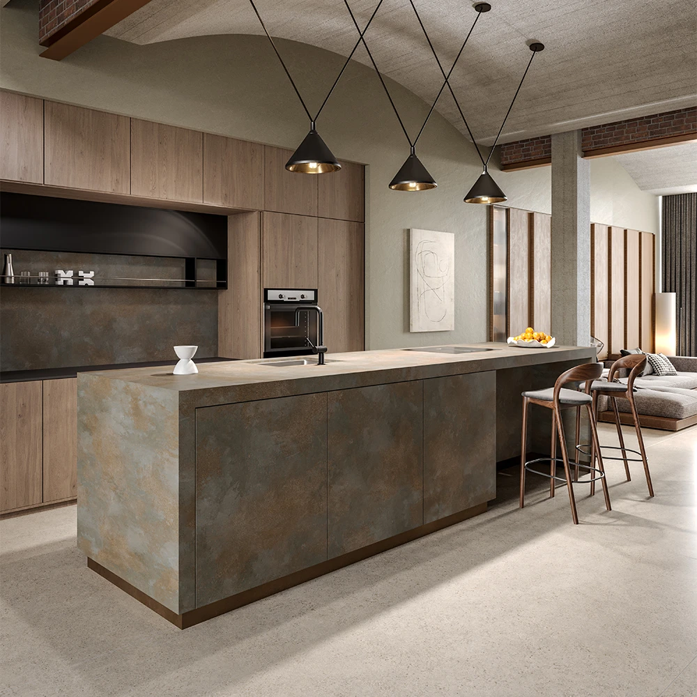 T-One Rustone 6 mm Mat Porselen Plaka 162x323 Hemen Al