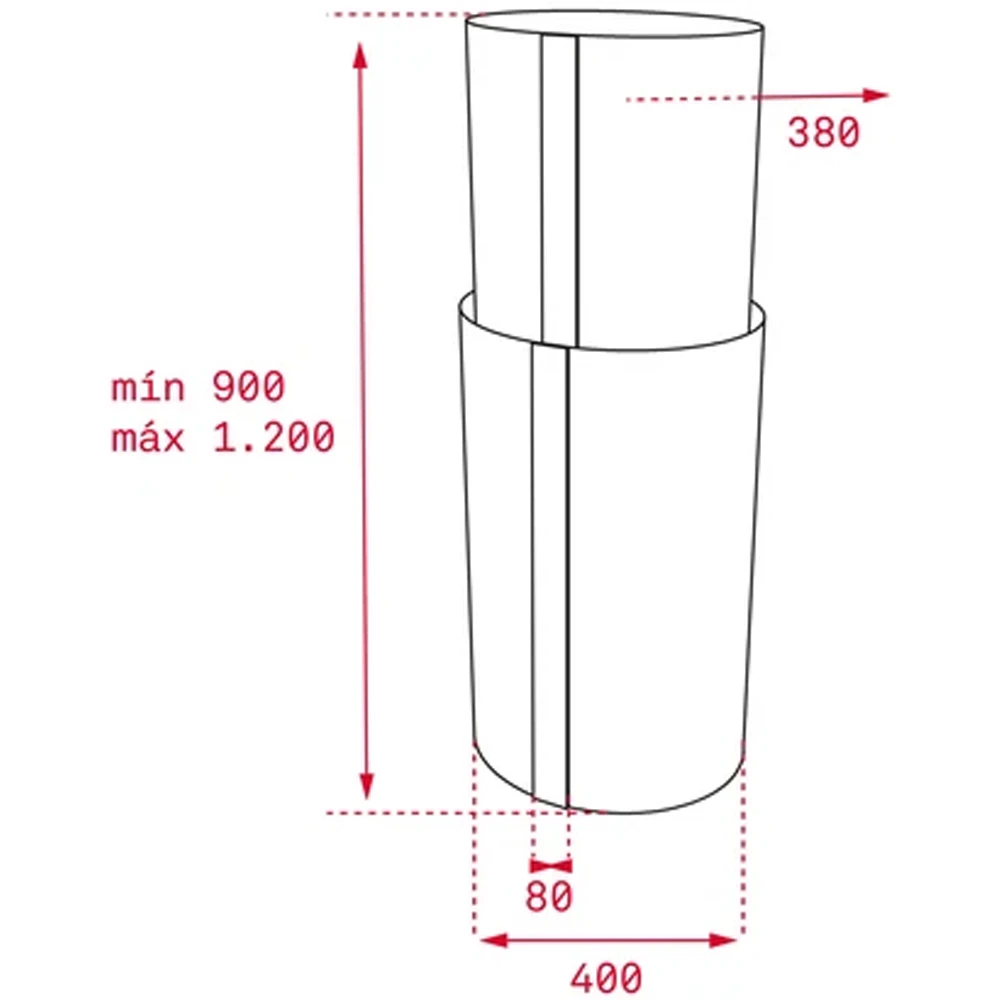 Teka CC 485 Dekoratif Siyah Ada Tipi Davlumbaz Hemen Al