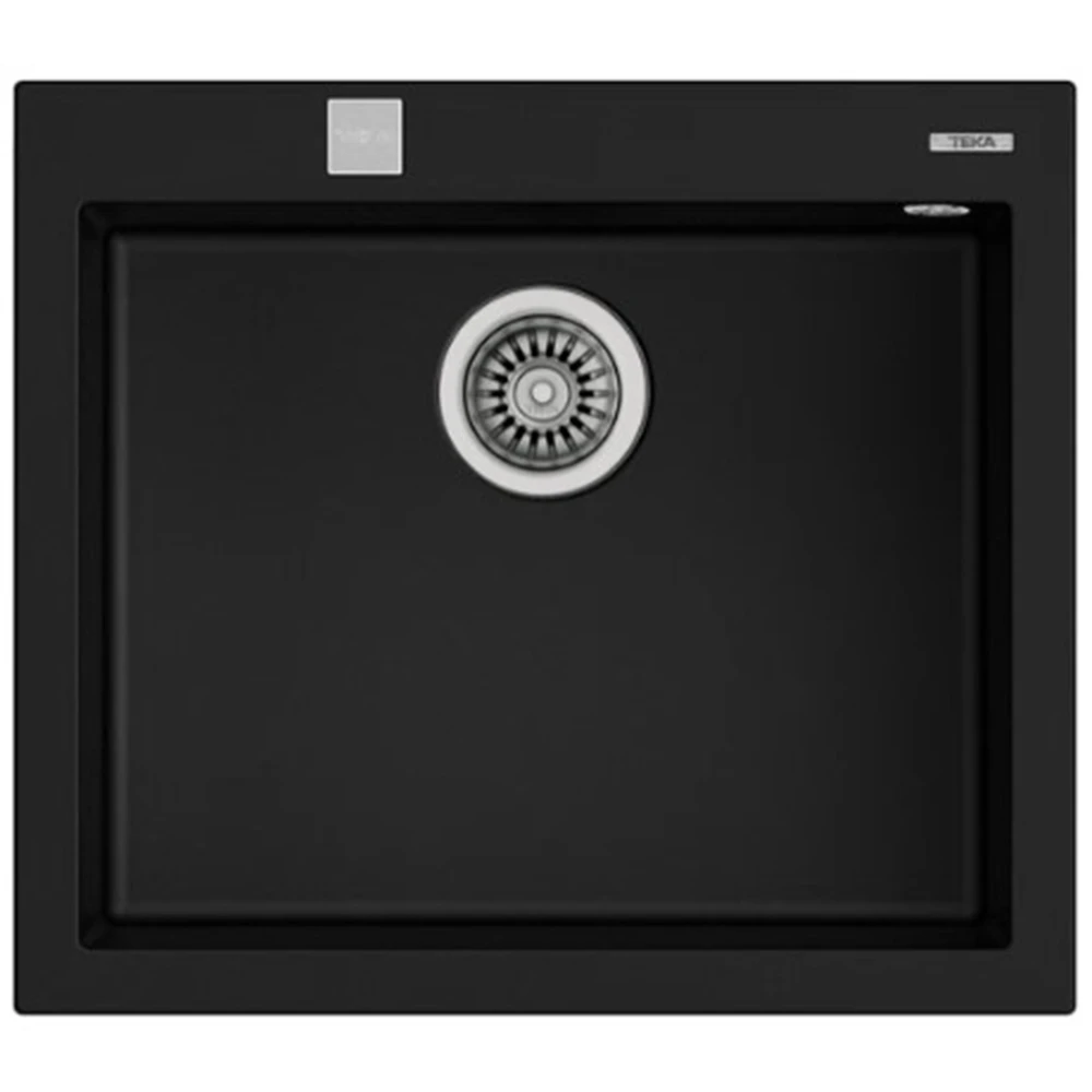 Teka ForSquare 50.40 TG Tek Hazneli Siyah Tegranite Eviye 115230005 Hemen Al