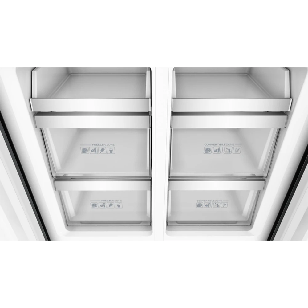 Teka RMF 77960 DARK SS Dark stainless steel Gardırop Tipi Solo Buzdolabı Hemen Al