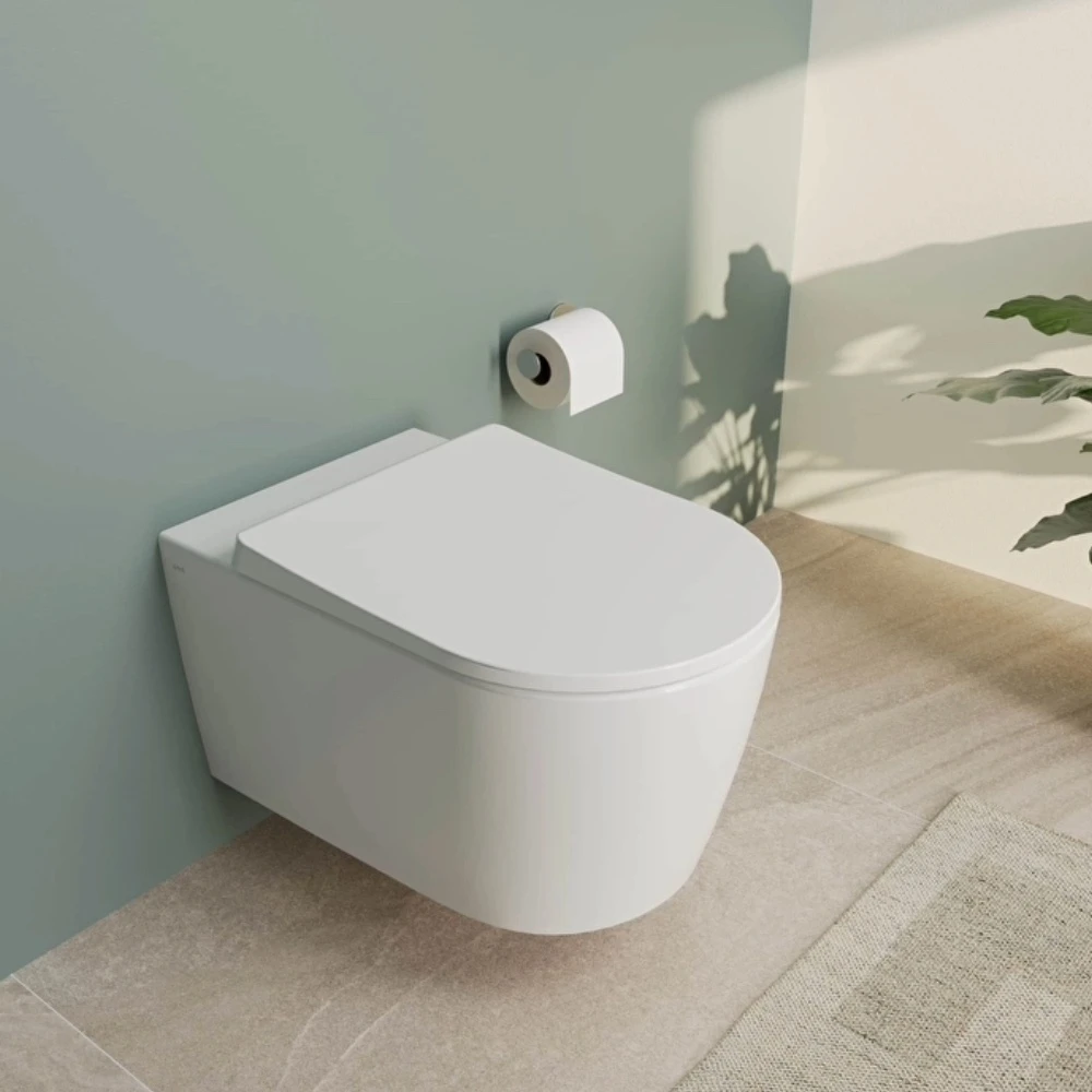 VitrA Metropole Round QuantumFlush 56cm Asma Klozet  7910B403-0090 Hemen Al