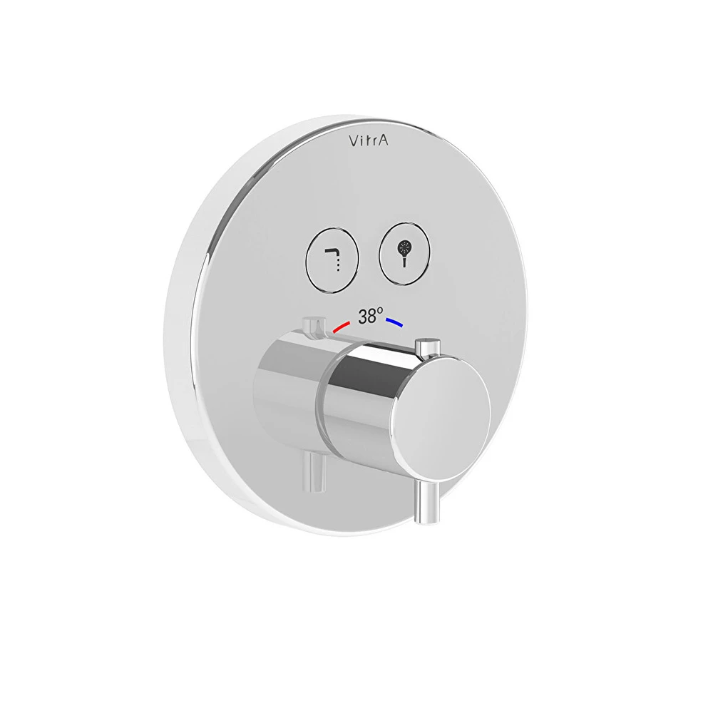 Vitra AquaHeat Ankastre Termostatik Banyo Bataryası A42718 Hemen Al