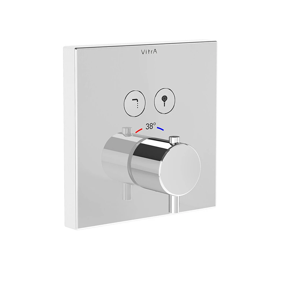 Vitra AquaHeat Ankastre Termostatik Banyo Bataryası A42746 Hemen Al