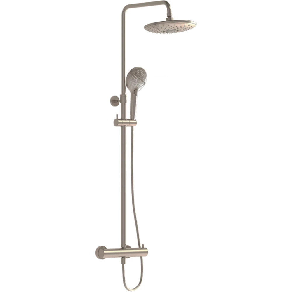 Vitra AquaHeat Bliss 240 2 Fonksiyonlu Fırçalanmış Nikel Duş Kolonu - A4720534 Hemen Al