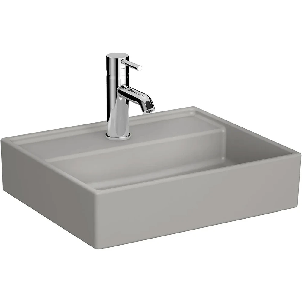 Vitra ArchiPlan 45x38 Cm Mat Taş Gri Lavabo 7400B076-0041 Hemen Al