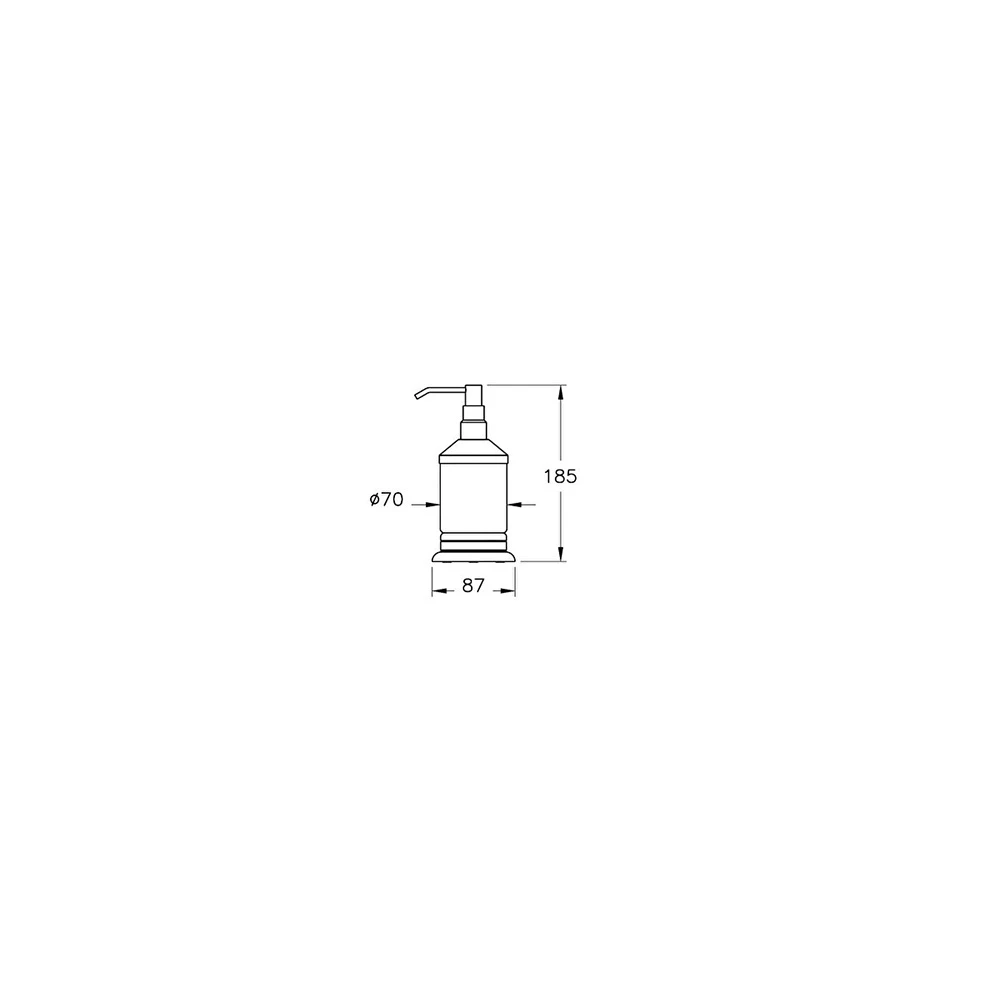 Vitra Base 300 Sıvı Sabunluk A44143 Hemen Al