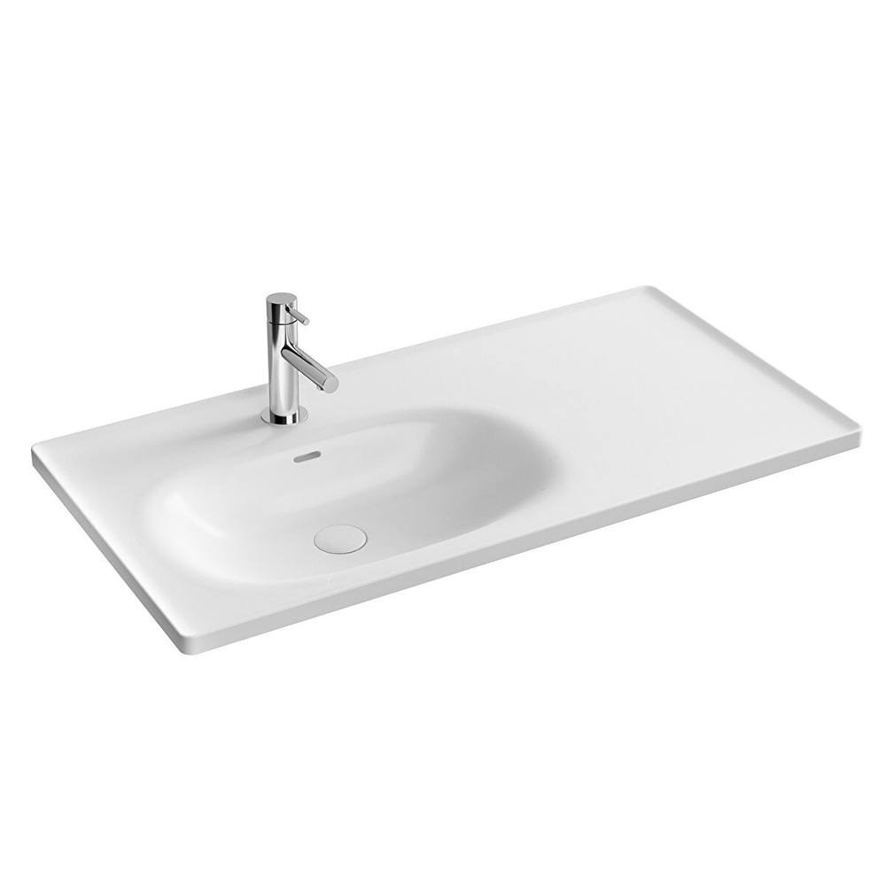 Vitra Equal 100x52 Cm Etajerli Lavabo 7243B403-0001 Hemen Al