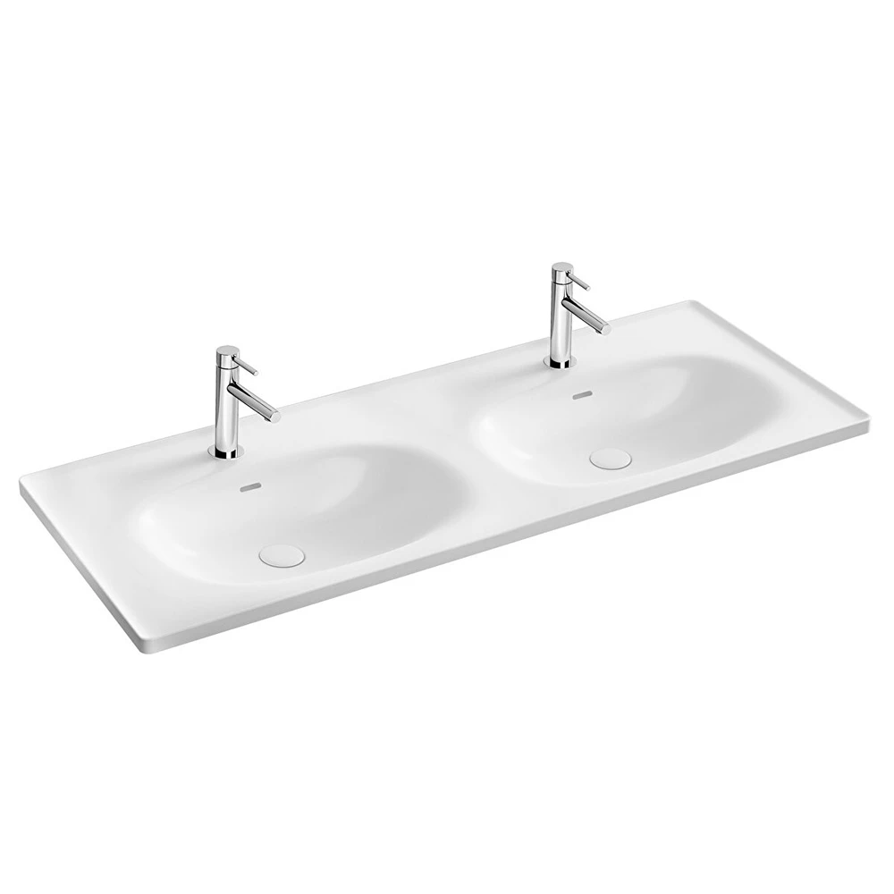 Vitra Equal 130x52 Cm Etajerli Lavabo 7244B403-0001 Hemen Al