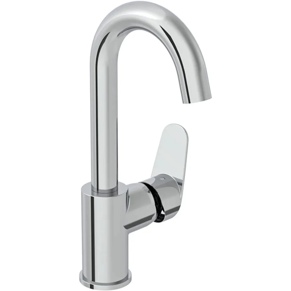 Vitra Flow Round BluEco Döner Borulu Lavabo Bataryası - A43152ENR Hemen Al
