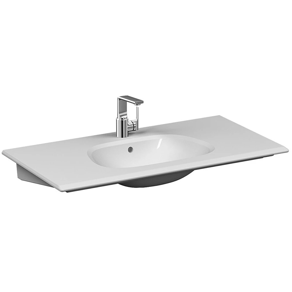 Vitra Frame 105x50 Cm Etajerli Lavabo 5709B403-0001 Hemen Al