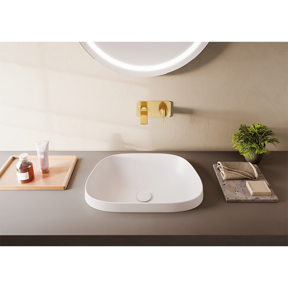 Vitra Frame 55x39 Cm Tezgahüstü Lavabo 5653B403-0016 Hemen Al