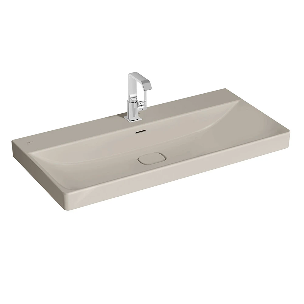 Vitra Metropole 100x47 Cm Mat Bej Lavabo 7529B020-0001 Hemen Al