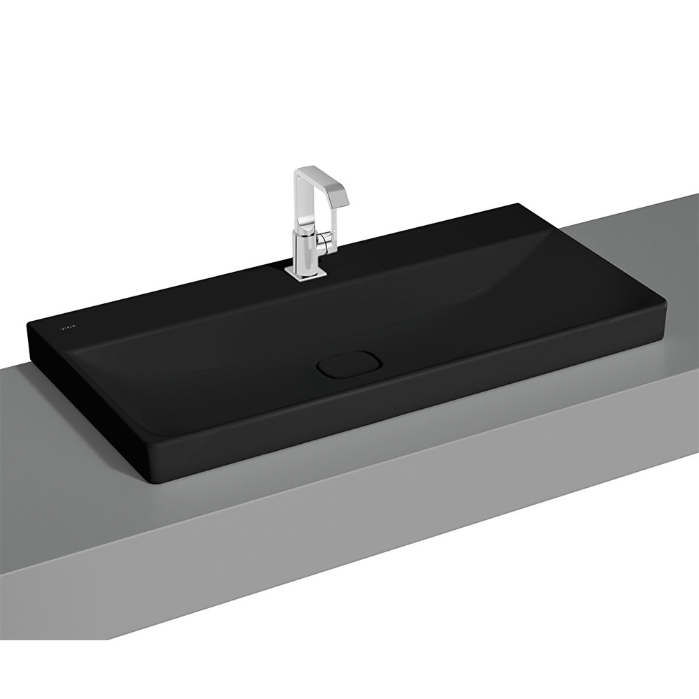 Vitra Metropole 100x47 Cm Mat Siyah Çanak Lavabo 7529B083-0937 Hemen Al