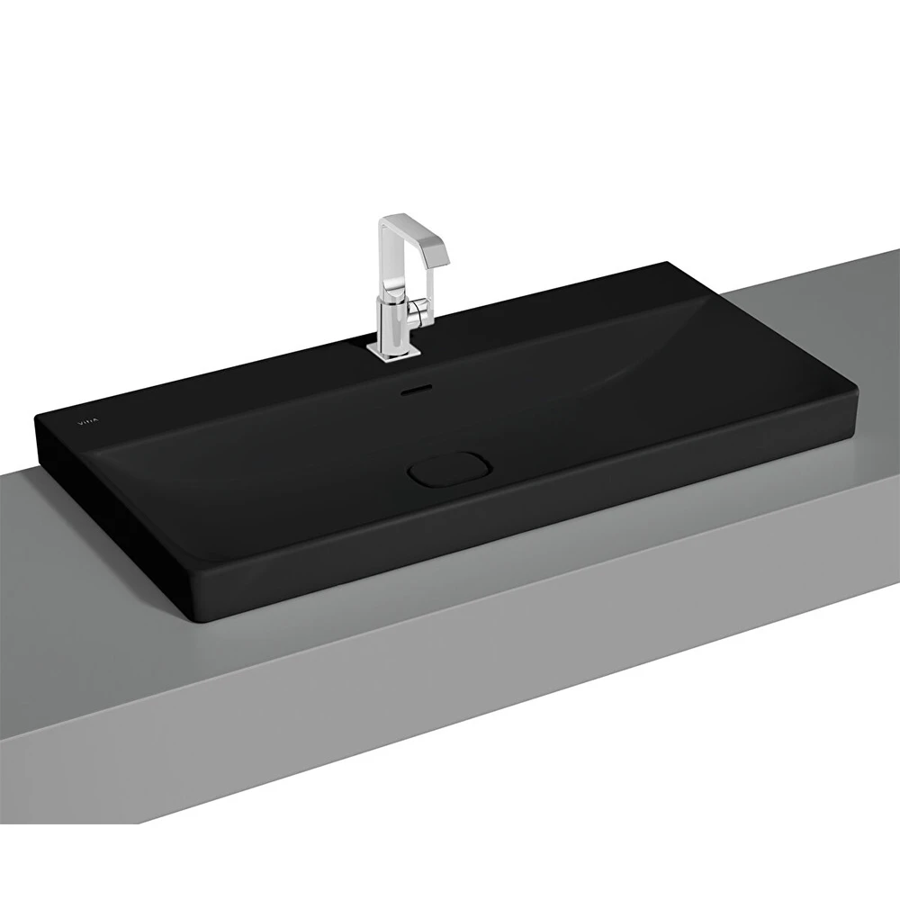 Vitra Metropole 100x47 Cm Mat Siyah Çanak Lavabo 7529B083-0973 Hemen Al