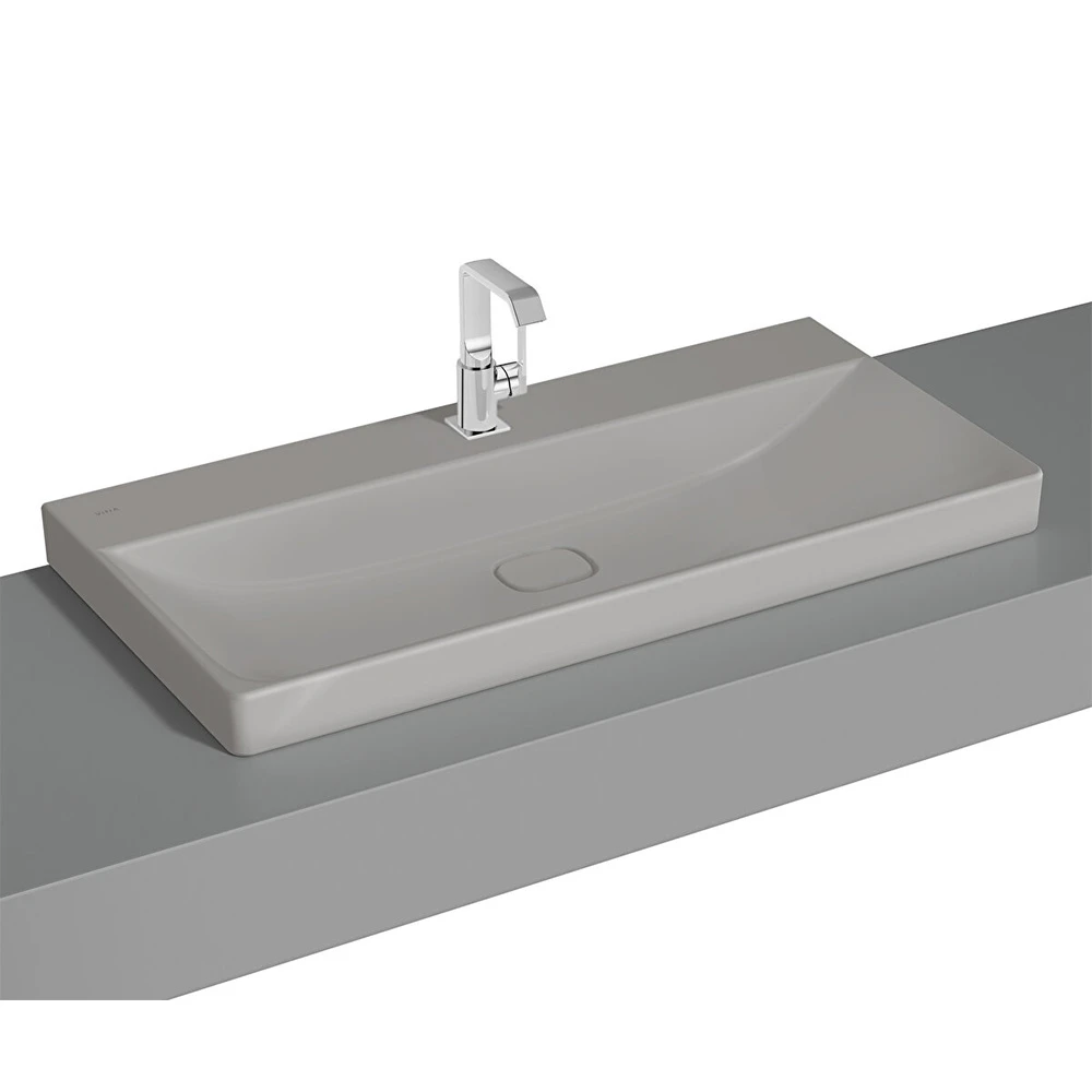 Vitra Metropole 100x47 Cm Mat Taş Gri Çanak Lavabo 7529B076-0937 Hemen Al