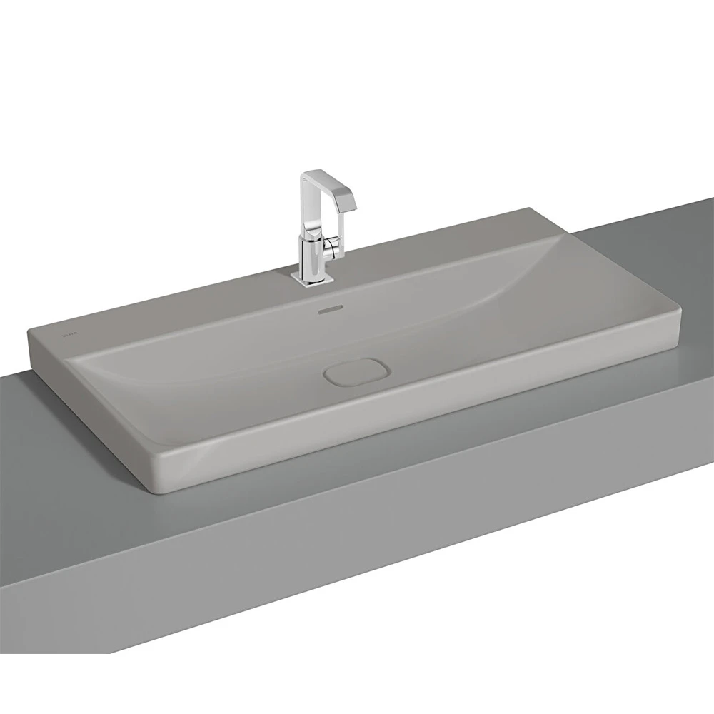 Vitra Metropole 100x47 Cm Mat Taş Gri Çanak Lavabo 7529B076-0973 Hemen Al