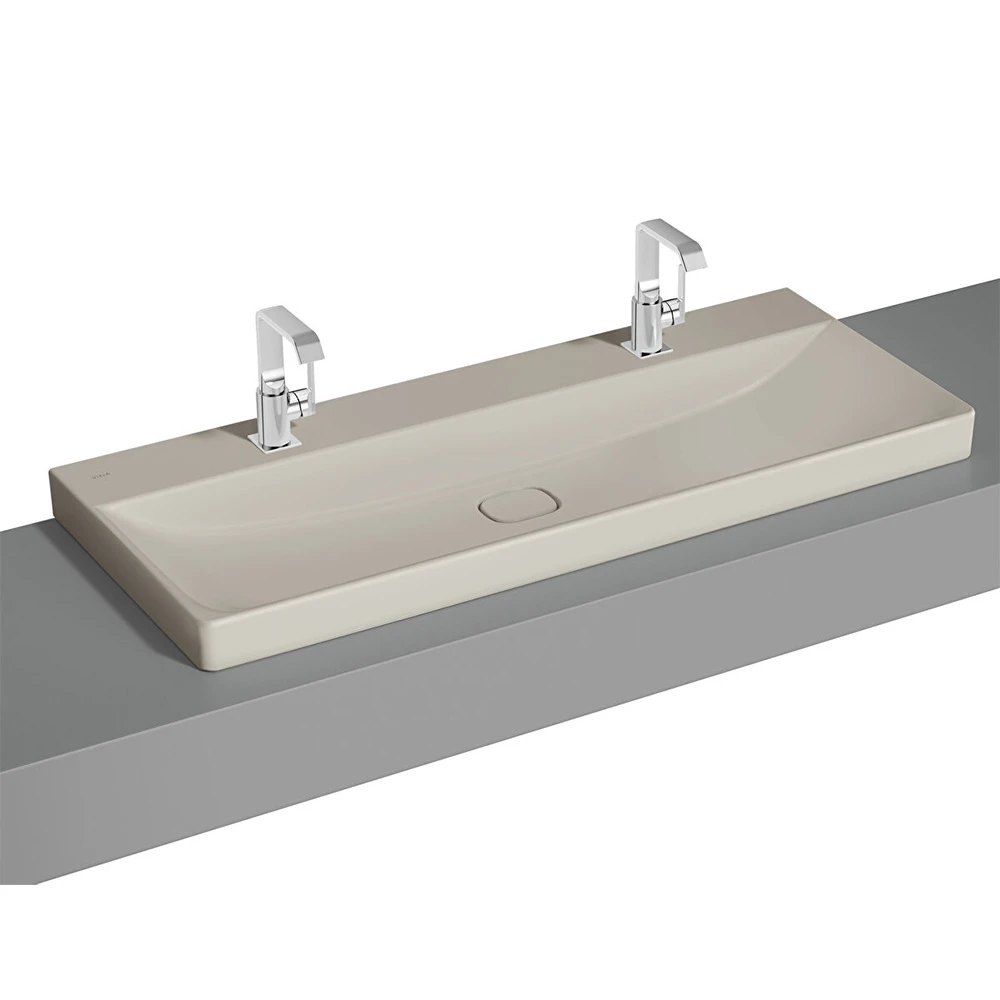 Vitra Metropole 120x47 Cm Mat Bej Çanak Lavabo 7530B020-0937 Hemen Al