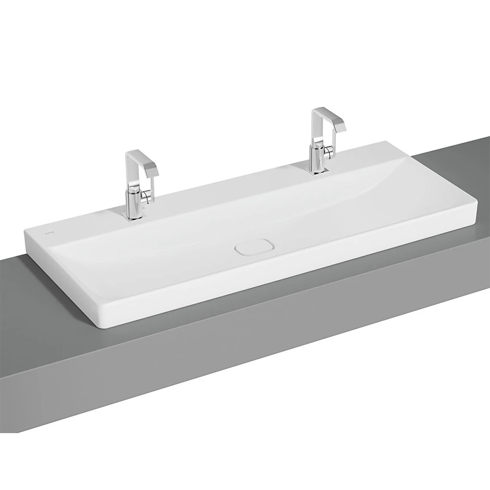 Vitra Metropole 120x47 Cm Mat Beyaz Çanak Lavabo 7530B001-0937 Hemen Al