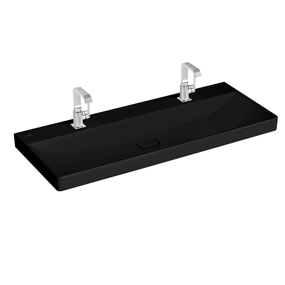 Vitra Metropole 120x47 Cm Mat Siyah Lavabo 7530B083-0041 Hemen Al