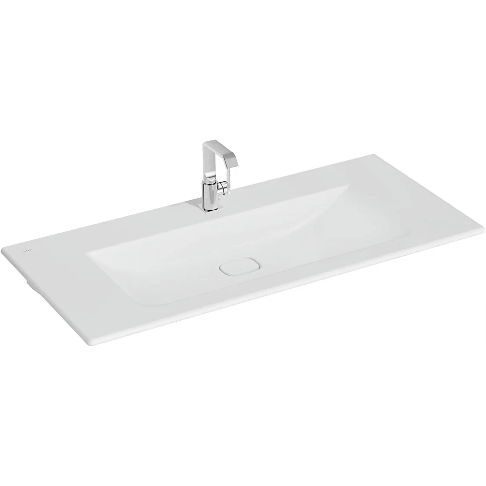 Vitra Metropole 120x53 Cm Mat Beyaz Etajerli Lavabo 7540B001-0001 Hemen Al