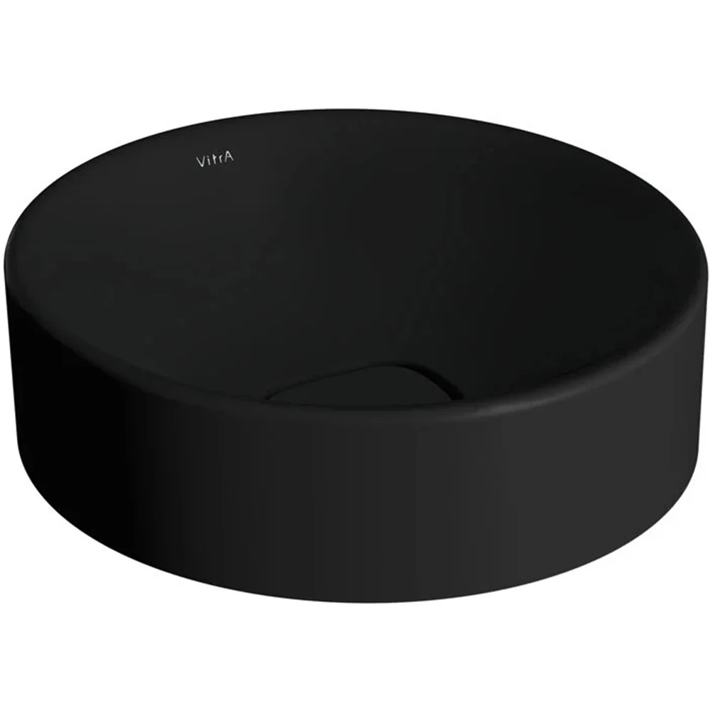 Vitra Metropole 38 Cm Yuvarlak Mat Siyah Çanak Lavabo 7542B083-1398 Hemen Al