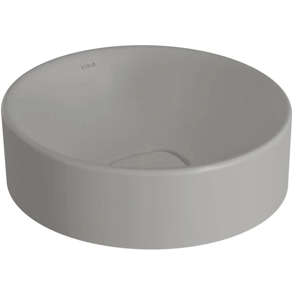 Vitra Metropole 38 Cm Yuvarlak Mat Taş Gri Çanak Lavabo 7542B076-0016 Hemen Al