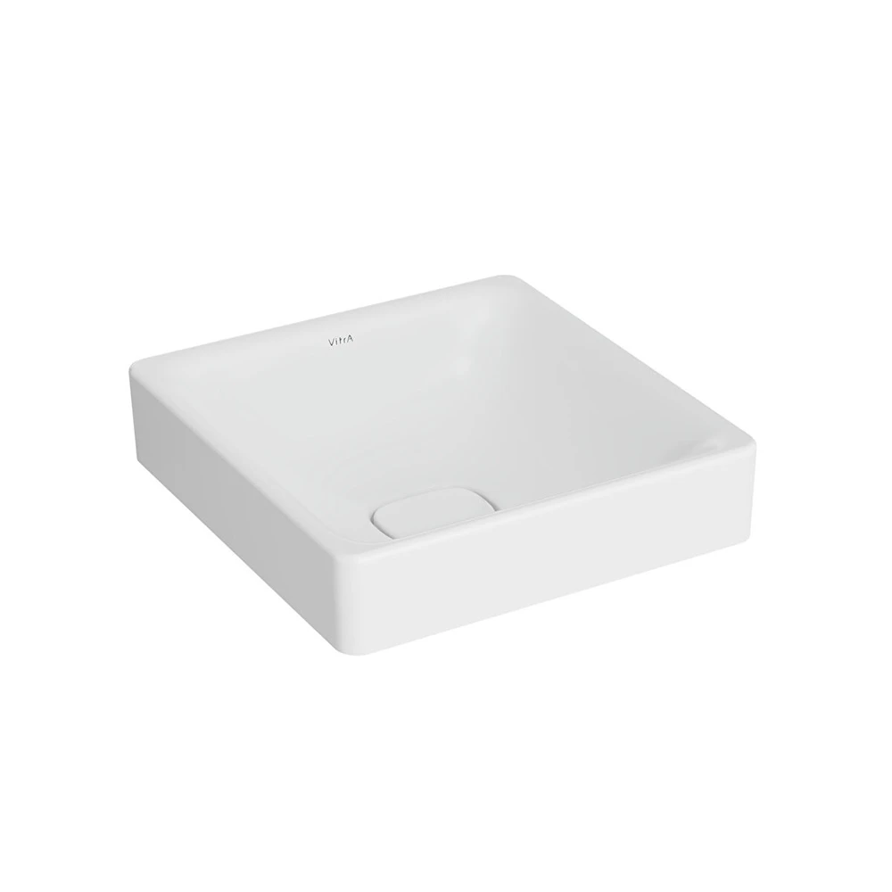 Vitra Metropole 40x40 Cm Kare Mat Beyaz Çanak Lavabo 7533B001-1398 Hemen Al