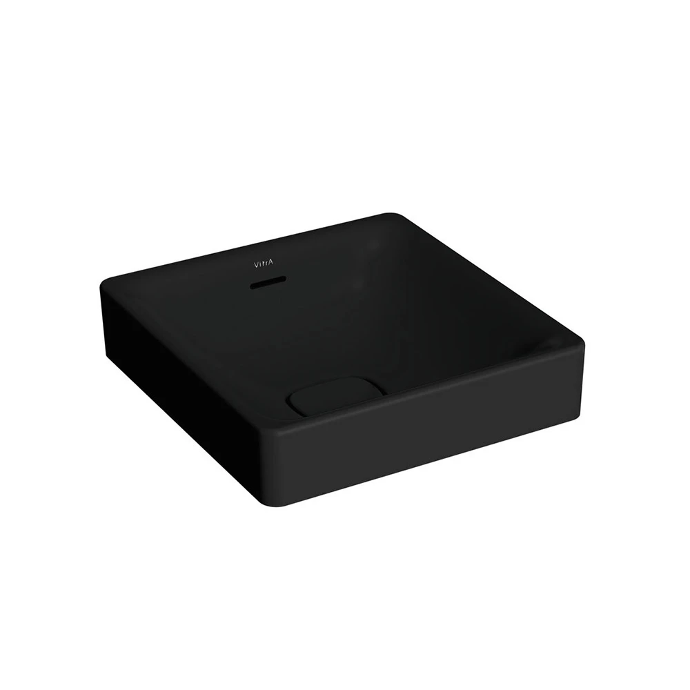 Vitra Metropole 40x40 Cm Kare Mat Siyah Çanak Lavabo 7533B083-0673 Hemen Al