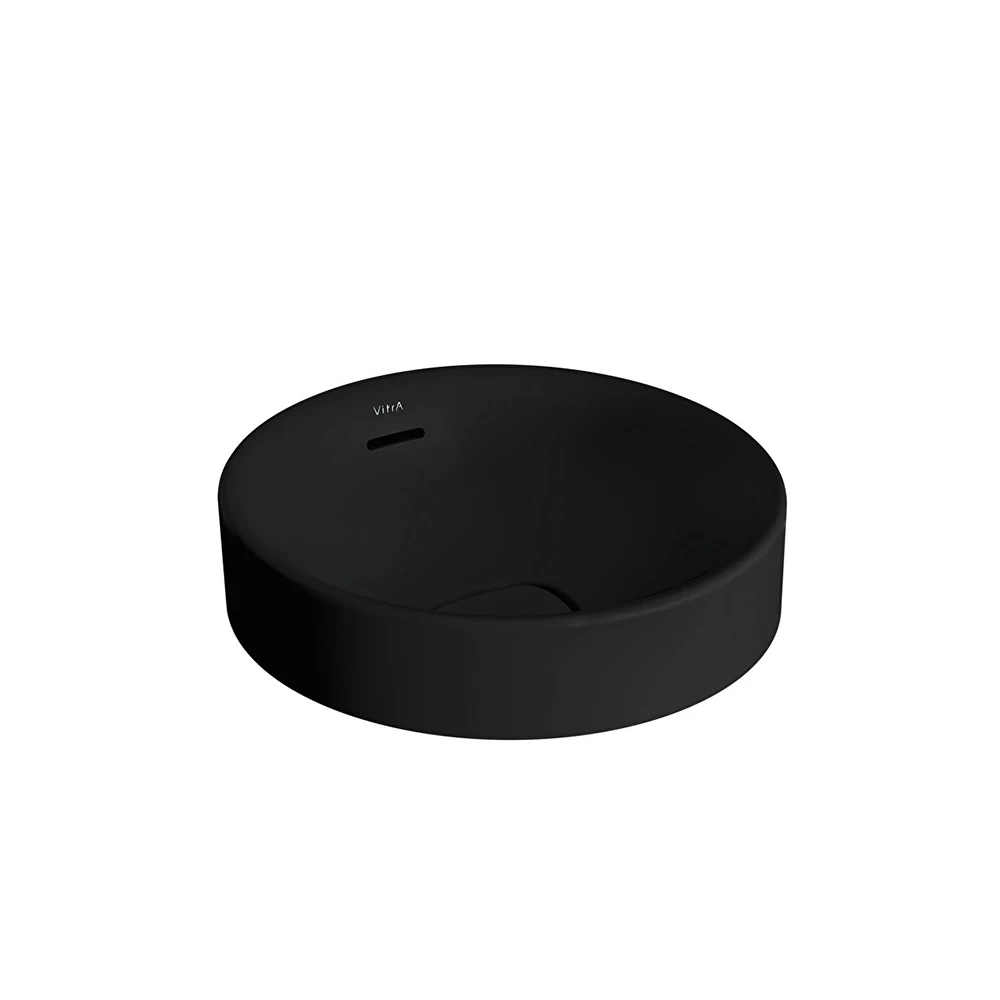 Vitra Metropole 40x40 Cm Yuvarlak Mat Siyah Çanak Lavabo 7532B083-0673 Hemen Al