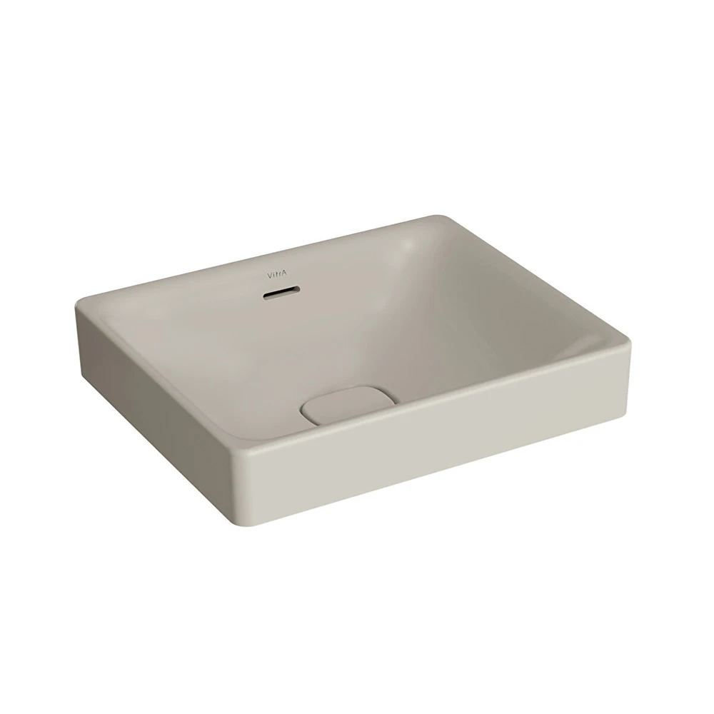 Vitra Metropole 50x40 Cm Dikdörtgen Mat Bej Çanak Lavabo 7534B020-0673 Hemen Al