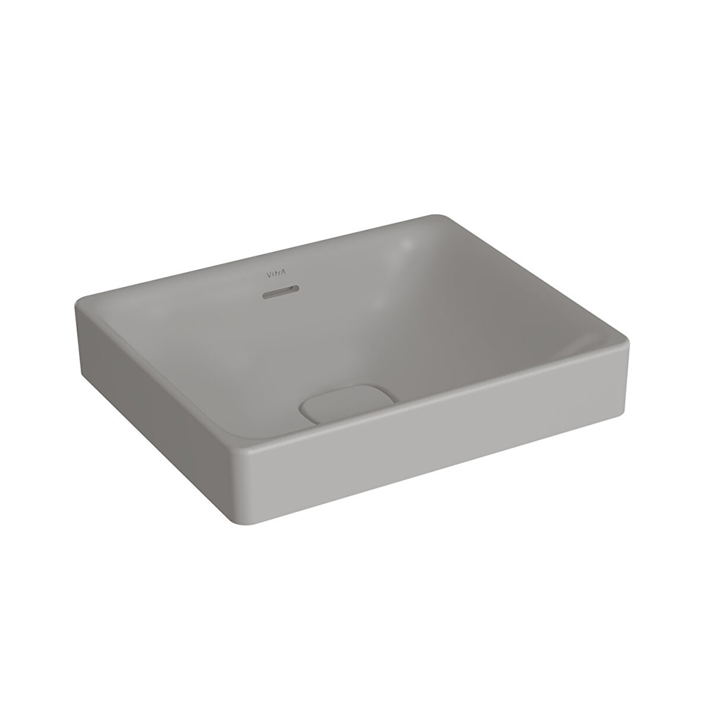 Vitra Metropole 50x40 Cm Dikdörtgen Mat Taş Gri Çanak Lavabo 7534B076-0673 Hemen Al