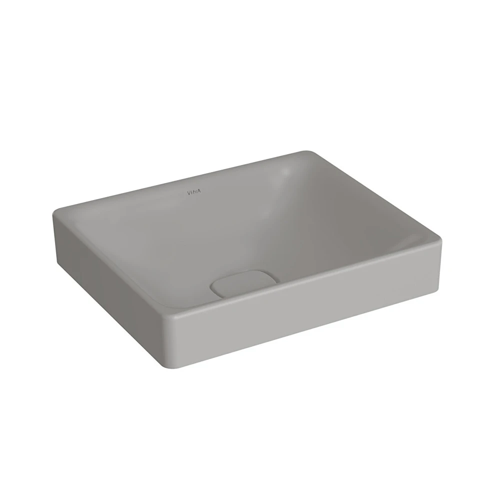 Vitra Metropole 50x40 Cm Dikdörtgen Mat Taş Gri Çanak Lavabo 7534B076-1398 Hemen Al