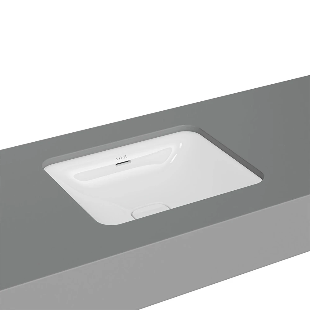 Vitra Metropole 50x40 Cm Dikdörtgen Tezgahaltı Lavabo 7534B003-1082 Hemen Al