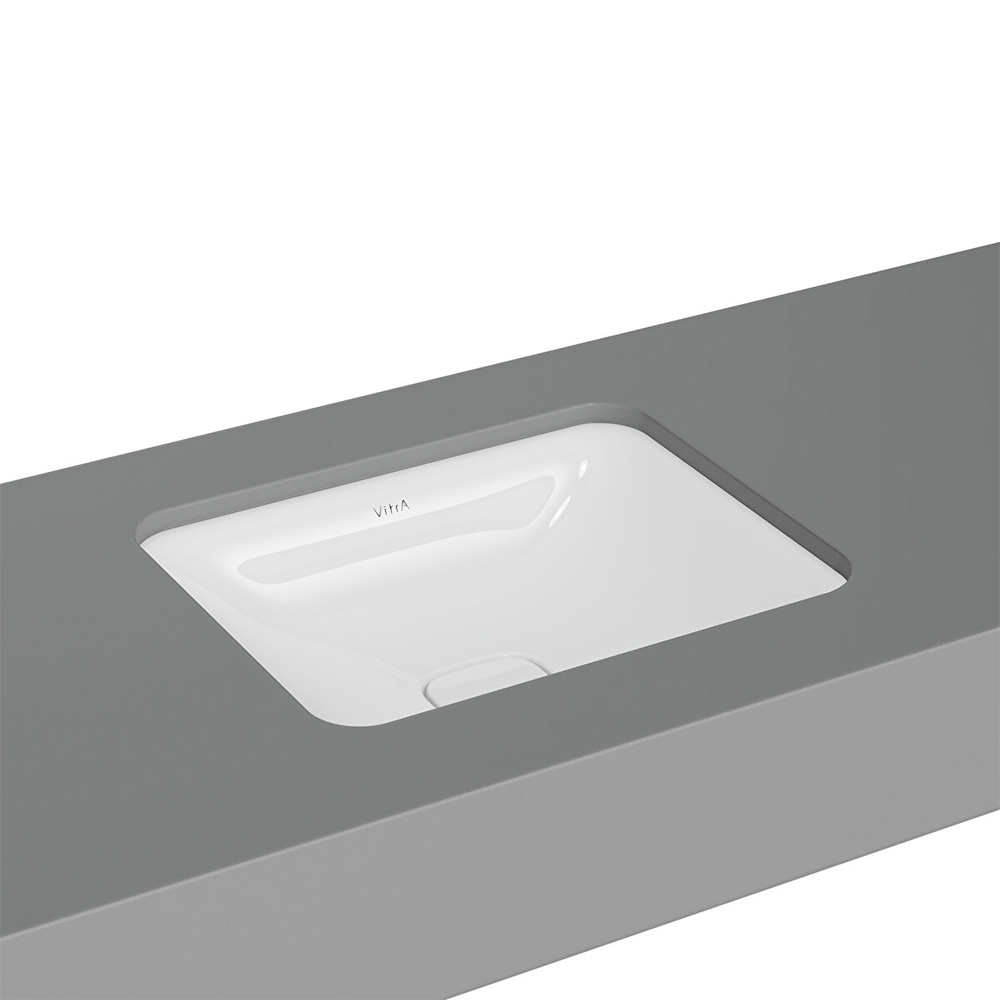 Vitra Metropole 50x40 Cm Dikdörtgen Tezgahaltı Lavabo 7534B003-1083 Hemen Al