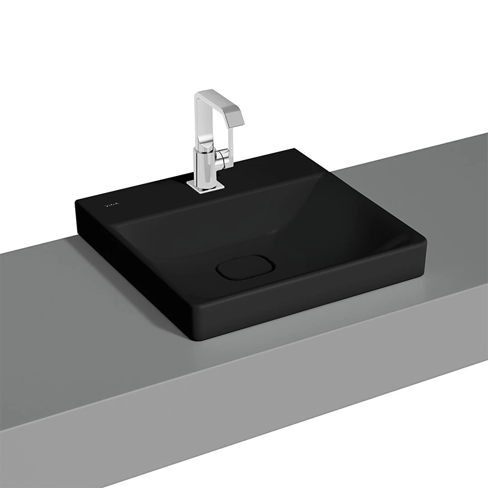 Vitra Metropole 50x47 Cm Mat Siyah Çanak Lavabo 7525B083-0937 Hemen Al