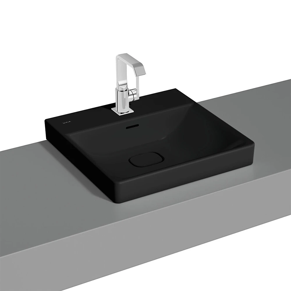 Vitra Metropole 50x47 Cm Mat Siyah Çanak Lavabo 7525B083-0973 Hemen Al