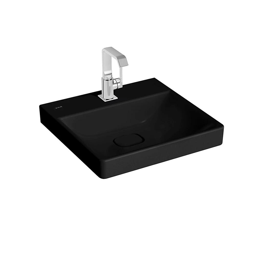 Vitra Metropole 50x47 Cm Mat Siyah Lavabo 7525B083-0041 Hemen Al
