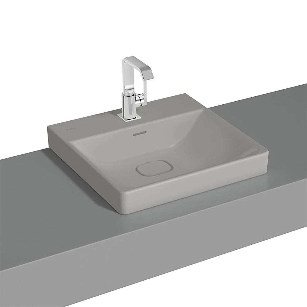 Vitra Metropole 50x47 Cm Mat Taş Gri Çanak Lavabo 7525B076-0973 Hemen Al