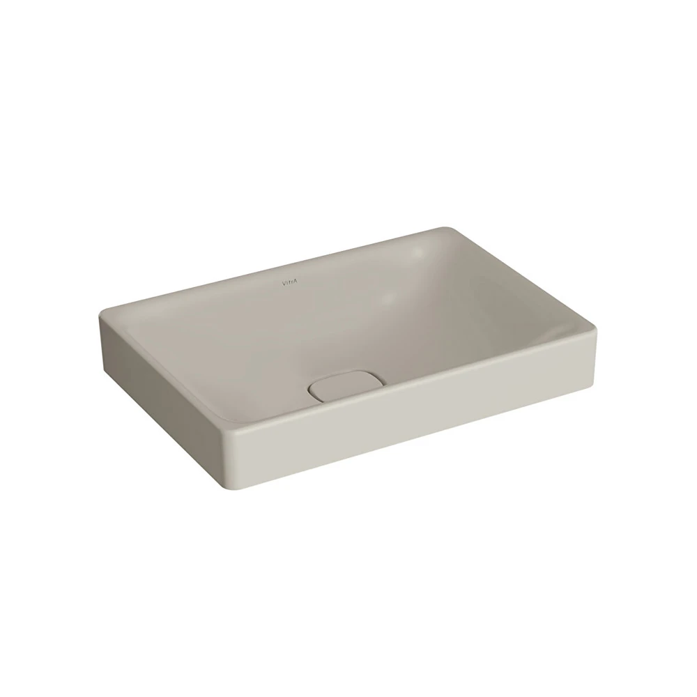 Vitra Metropole 60x40 Cm Dikdörtgen Mat Bej Çanak Lavabo 7535B020-1398 Hemen Al