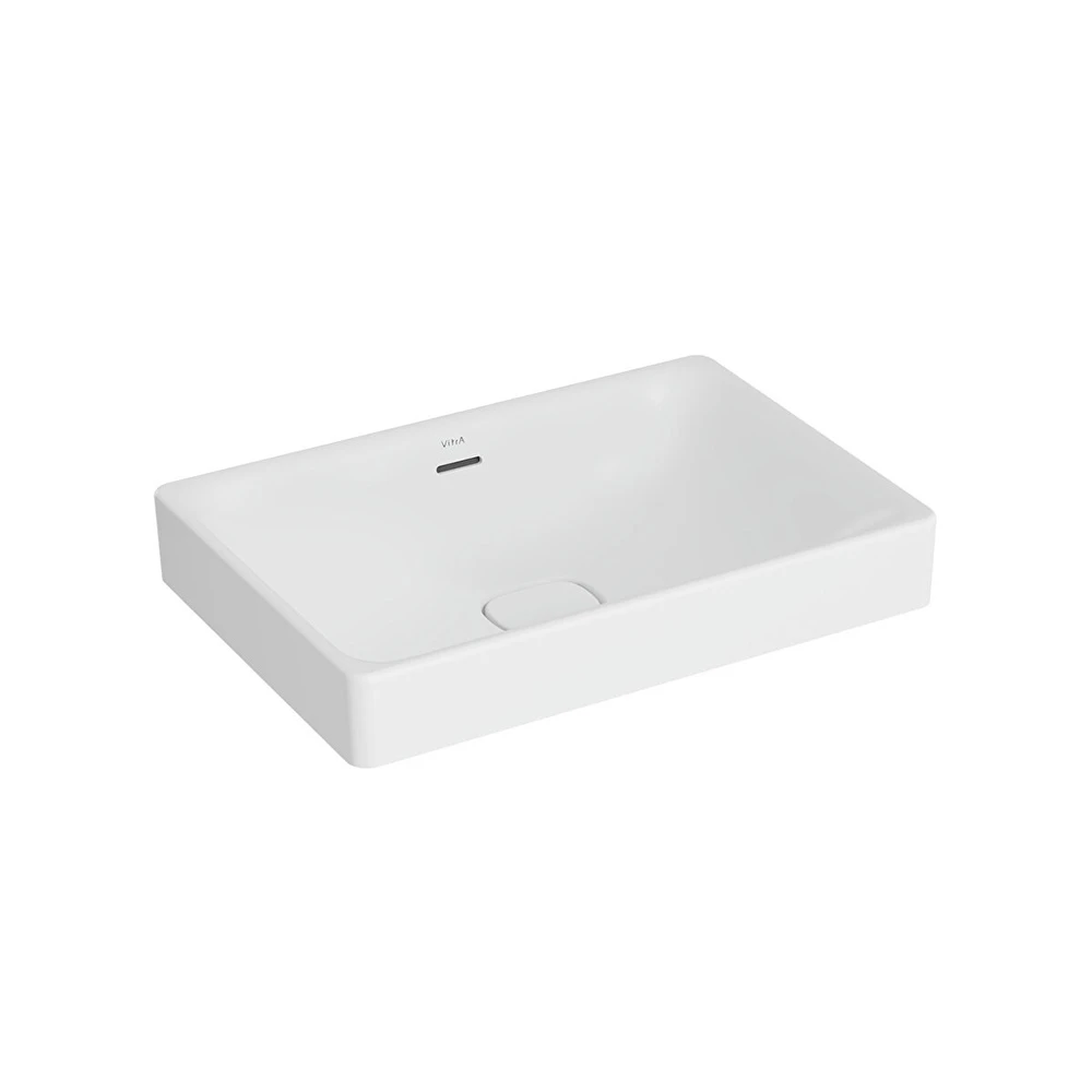 Vitra Metropole 60x40 Cm Dikdörtgen Mat Beyaz Çanak Lavabo 7535B001-0673 Hemen Al
